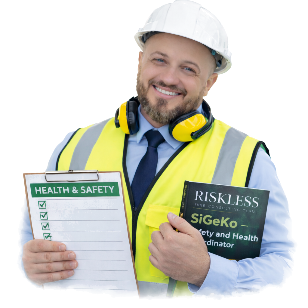 Clean logistics warehouse with safety systems in place